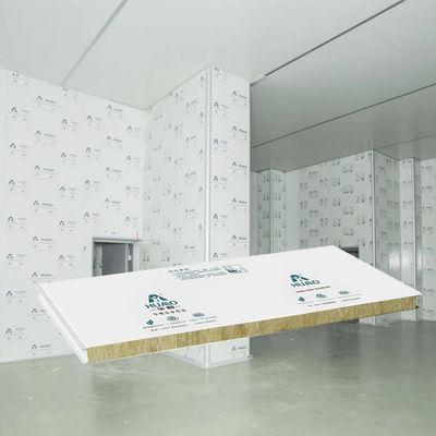 Mua Rock Wool Machine Made Cleanroom Sandwich Panel Bảo vệ âm thanh 950mm 1150mm Chiều rộng online manufacture