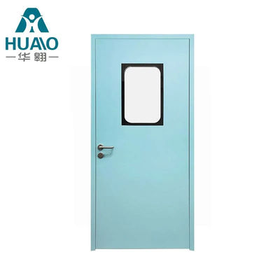 Mua Ống thép mạ ốp phòng sạch cửa xoay phòng thí nghiệm cửa với cửa sổ online manufacture