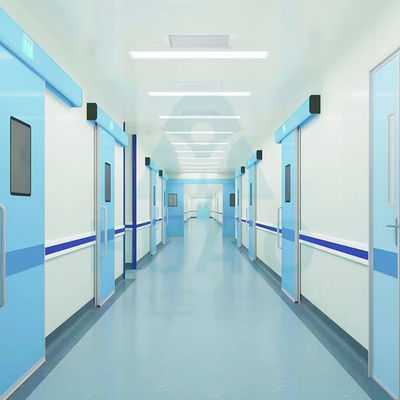 Mua Thực phẩm và Dược phẩm phòng sạch cửa trượt tự động thép xây dựng liền mạch online manufacture