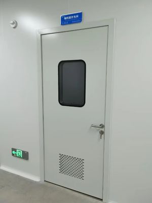 Mua Cửa lơ lửng phòng sạch thép cách nhiệt Cửa an ninh bệnh viện mô-đun đơn online manufacture