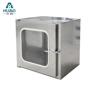 Mua Thép không gỉ 304 Cửa sổ truyền thông Khóa khóa hộp thông qua với đèn UV Kích thước bên trong online manufacture