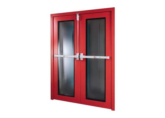 Cửa gấp đôi thoát hiểm khẩn cấp bằng thép cho bệnh viện Tòa nhà văn phòng Các địa điểm công cộng