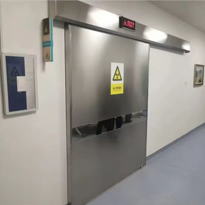 Phòng MRI CT phòng bảo vệ bức xạ, cửa trượt tự động bằng thép