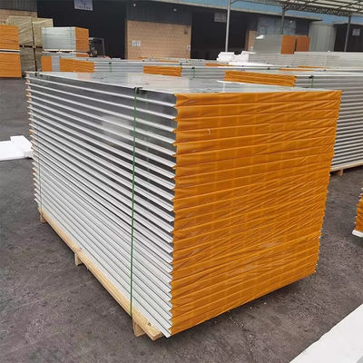 Mgo Rock Wool cao độ bền âm thanh cách nhiệt Bàn sản xuất Rock Wool Sandwich Panel